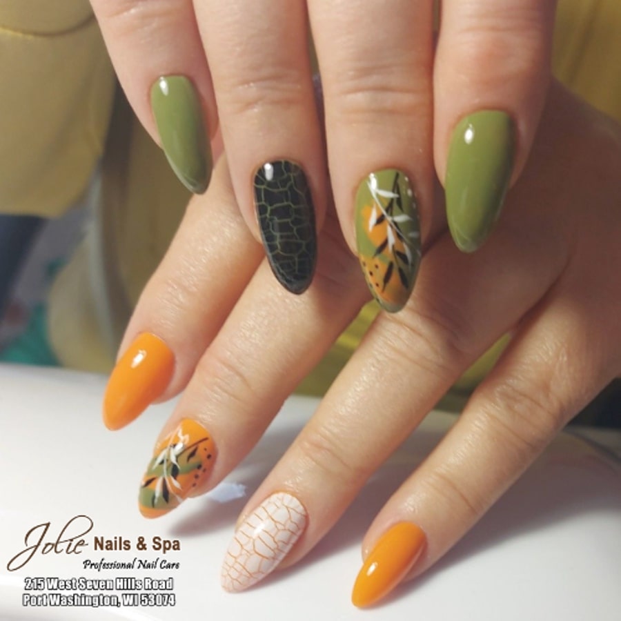 Fall Nails at Jolie Nails & Spa